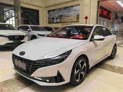 2022 Hyundai Elantra 1.5L CVT GLX Elite, белый — фото 1
