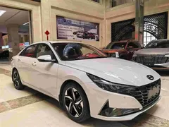 2022 Hyundai Elantra 1.5L CVT GLX Elite, белый — фото 3