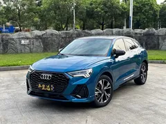 2023 Audi Q3 Sportback 40 TFSI Fashion, синий — фото 1