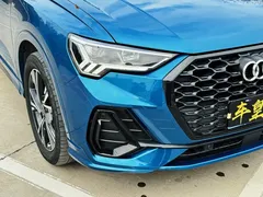 2023 Audi Q3 Sportback 40 TFSI Fashion, синий — фото 3
