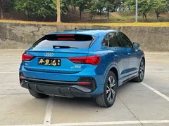 2023 Audi Q3 Sportback 40 TFSI Fashion, синий — фото 4