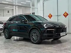 2022 Porsche Cayenne Coupe 3.0T Platinum, чёрный — фото 2
