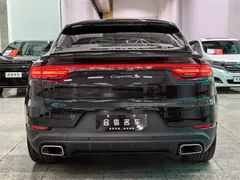 2022 Porsche Cayenne Coupe 3.0T Platinum, чёрный — фото 4