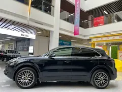 2022 Porsche Cayenne 3.0T Platinum, чёрный — фото 5