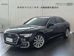 2023 Audi A6L 45 TFSI, чёрный — фото 1