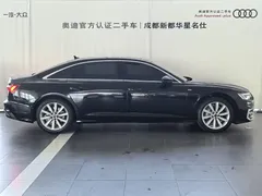 2023 Audi A6L 45 TFSI, чёрный — фото 2