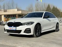 2022 BMW 3 Series 325Li M Sport Dark Package, белый — фото 1