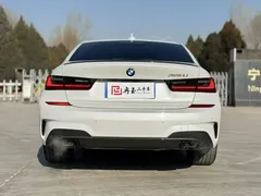 2022 BMW 3 Series 325Li M Sport Dark Package, белый — фото 8