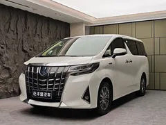 2021 Toyota Alphard Hybrid 2.5L Premium, белый — фото 1