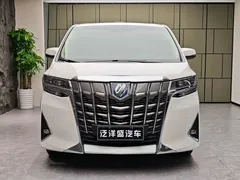 2021 Toyota Alphard Hybrid 2.5L Premium, белый — фото 2