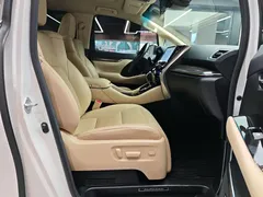 2021 Toyota Alphard Hybrid 2.5L Premium, белый — фото 7