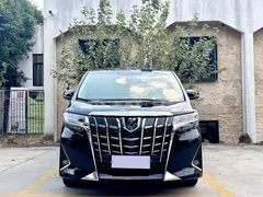 2021 Toyota Alphard Hybrid 2.5L Luxury, чёрный — фото 2