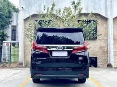 2021 Toyota Alphard Hybrid 2.5L Luxury, чёрный — фото 8