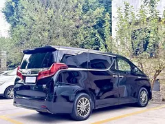 2021 Toyota Alphard Hybrid 2.5L Luxury, чёрный — фото 9