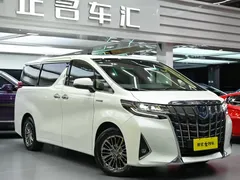2021 Toyota Alphard Hybrid 2.5L Premium, белый — фото 4