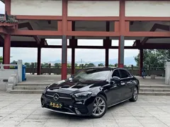2021 Mercedes-Benz E-Class E 300 L, синий — фото 1