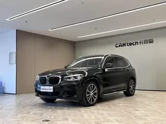 2021 BMW X3 modified xDrive30i leading M sports package, чёрный — фото 1