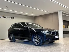 2021 BMW X3 modified xDrive30i leading M sports package, чёрный — фото 2