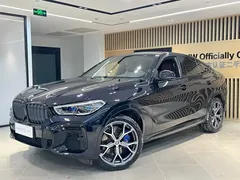 2022 BMW X6 xDrive40i M, чёрный — фото 1