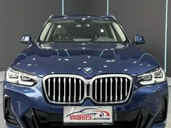 2022 BMW X3 M, синий — фото 2