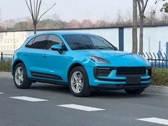 2022 Porsche Macan 2.0T, синий — фото 14