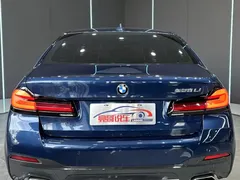 2021 BMW 5 Series 5 525Li M, синий — фото 7