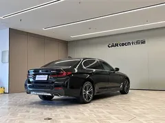 2021 BMW 5 Series 5 530Li M, чёрный — фото 5