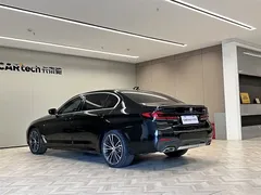 2021 BMW 5 Series 5 530Li M, чёрный — фото 7