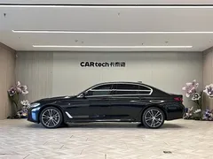 2021 BMW 5 Series 5 530Li M, чёрный — фото 8