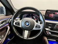 2021 BMW 5 Series 5 530Li M, чёрный — фото 13