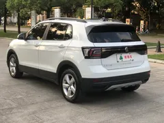 2023 Volkswagen T-Cross 1.5L AT Fashion, белый — фото 1