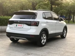 2023 Volkswagen T-Cross 1.5L AT Fashion, белый — фото 3