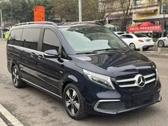 2020 Mercedes-Benz V-Class V 260 Premium, синий — фото 2