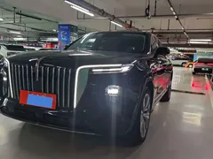 2022 Hongqi E-HS9 690km, чёрный — фото 1