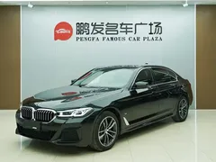 2022 BMW 5 Series 5 525Li M, чёрный — фото 1