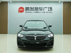2022 BMW 5 Series 5 525Li M, чёрный — фото 2
