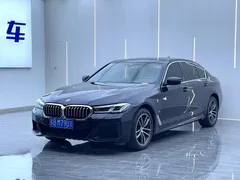 2022 BMW 5 Series 525Li M, чёрный — фото 1