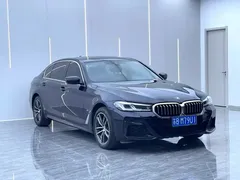 2022 BMW 5 Series 525Li M, чёрный — фото 3