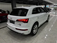 2022 Audi Q5L 40T, белый — фото 4