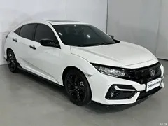 2021 Honda Civic HATCHBACK 220TURBO CVT cool control, белый — фото 3