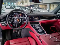 2022 Porsche Panamera Panamera 4S Sport Turismo 2.9T, чёрный — фото 2