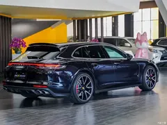 2022 Porsche Panamera Panamera 4S Sport Turismo 2.9T, чёрный — фото 4