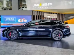 2022 Porsche Panamera Panamera 4S Sport Turismo 2.9T, чёрный — фото 8