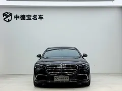 2021 Mercedes-Benz S-Class S 400 L Business, чёрный — фото 2