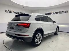 2021 Audi Q5L 40 TFSI Fashionable and Elegant, белый — фото 5