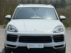 2023 Porsche Cayenne 3.0T Platinum Edition, белый — фото 2