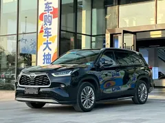 2022 Toyota Highlander Hybrid 2.5L 4WD Supreme 7, чёрный — фото 1