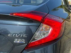 2019 Honda Civic 220TURBO CVT VI, синий — фото 18