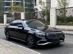 2022 Mercedes-Benz E-Class New Energy modified E 350 e L plug-in hybrid sedan, чёрный — фото 3
