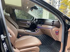 2022 Mercedes-Benz E-Class New Energy modified E 350 e L plug-in hybrid sedan, чёрный — фото 21